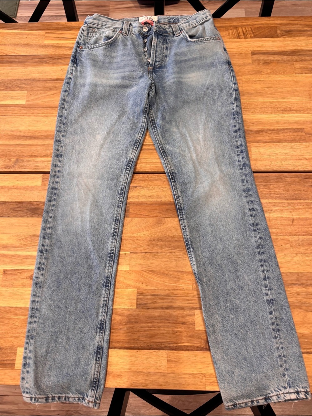 We The Free Light Blue CRVY Jeans SZ 26.